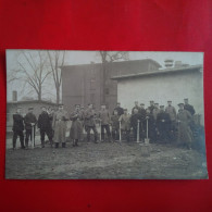 CARTE PHOTO SOLDATS METZ ? - Metz