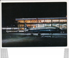Carte ( Format 15 X 10,5 Cm ) AEROPORT DE PARIS ORLY Avion Caravelle Air France - Flugwesen