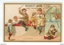 CHROMO La Récréation Conte Barbe Bleue ( CHOCOLAT IBLED ) Tarif Au Dos - Ibled