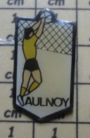 420 Pin's Pins / Beau Et Rare / VILLES / CLUB VOLLEY-BALL AULNOY - Volleybal