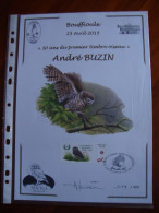 Feuillet Souvenir Chouette. - 1985-.. Uccelli (Buzin)