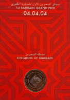 BAHRAIN - 100 Fils 2004, KM# 29, Bahrain Grand Prix, In Folder, Rare! (#6597) - Bahrein