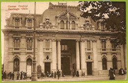Delcampe - Aa5372 - CHILE - Vintage Postcard - Santiago - Correo Central - Chile