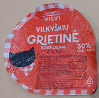 Sour Cream Top  Lithuania  2024 - Opercules De Lait