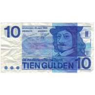 Billet, Pays-Bas, 10 Gulden, 1968-04-25, KM:91b, TTB - 10 Gulden