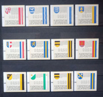 Liechtenstein, MNH Quality Lot But Without Black Card - Machine Labels [ATM]