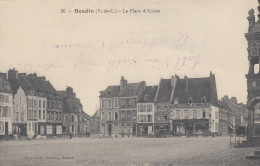 Delcampe - HESDIN (Pas De Calais):  La Place D'Armes - Hesdin