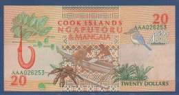 COOK ISLANDS - P. 9 - 20 Dollars 1992 UNC, S/n: See Photos - Cook Islands