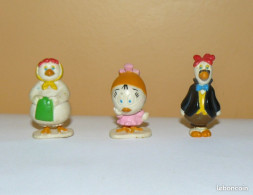 Calimero : Lot De 3 Figurines - Pagot- Vintage - Italie - Altri & Non Classificati