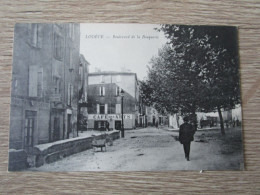 Delcampe - 34 LODEVE BOULEVARD DE LA BOUQUERIE CAFE DES ARTS - Lodeve