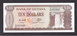 ND(1966-1992) Guyana Banknote 10 Dollars,P#23F/B4 - Guyana