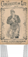 Partition Le Camarade De Lit Monologue Créé Par Polin De La Scala Paroles De Léo Lelièvre ( La Poésie Du Brosseur ) - Song Books