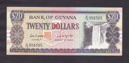 ND(1966-1989) Guyana Banknote 20 Dollars,P#24D/B33 - Guyana