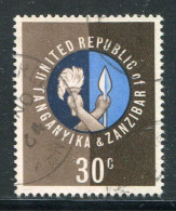 TANGANYIKA Et ZANZIBAR- Y&T N°57- Oblitéré - Zanzibar (1963-1968)