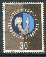 TANGANYIKA Et ZANZIBAR- Y&T N°57- Oblitéré - Zanzibar (1963-1968)