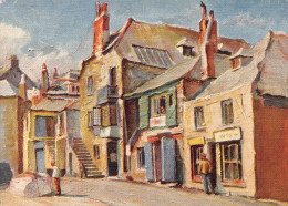 ST. IVES, CORNWALL ~ 4 BEAUTIFUL ART STYLE OLD POSTCARDS #2427151 - St.Ives