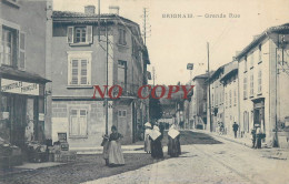 BRIGNAIS GRANDE RUE ANIMEE PRIMEURS EPICERIE 69 RHONE - Brignais