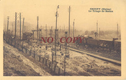 GRIGNY GARE TRIAGE DE BADAN TRAIN LOCOMOTIVE STATION BAHNHOF 69 RHONE - Grigny