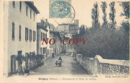 GRIGNY DESCENTE DE LA HALTE DU SABLON 69 RHONE - Grigny