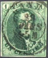 [O SUP] N° 9, Bien Margé - Superbe Obl Centrale DC 'Gand' - Cote: 140€ - 1858-1862 Medallions (9/12)