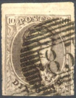 [O SUP] N° 10, Belles Marges Et Bdf - Superbe Obl 'P85' Namur - 1858-1862 Medallions (9/12)