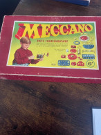 BOITE DE JEUX ANCIEN MECANO 6 A ET BOITE 5 A ANNEE 1950 - Meccano