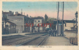 OULLINS LA GARE TRAIN LOCOMOTIVE STATION BAHNHOF 69 RHONE - Oullins