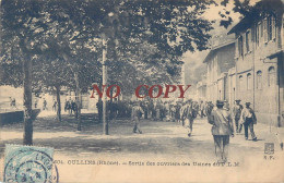 OULLINS SORTIE DES OUVRIERS DES USINES DU P.L.M. 69 RHONE - Oullins