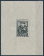 ** Belgium 1935 Mi Blokk 3 (Mi EUR 400.-) (apró Betapadások / Small Gum Disturbances) - Other & Unclassified