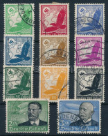 O Deutsches Reich 1934 Mi 529-539 (Mi EUR 95,-) - Other & Unclassified