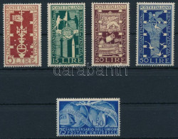 ** Olaszország 1949 Mi 767-770, 772 (Mi EUR 130,-) - Other & Unclassified