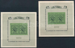 **, * Svájc 1943 2 X Mi Block 10 (Mi EUR 112,5) (rozsda / Stain) - Other & Unclassified