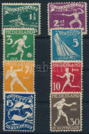 * Hollandia 1928 Mi 205-212 (Mi EUR 110,-) (3C, 10C Hajtott / Folded) - Other & Unclassified