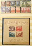 **, O Németország Zónák Gyűjtemény Az 1945-1949 Közötti Időszakból, 10 Lapos Közepes Berakóban - Other & Unclassified