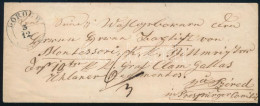 ~1852 Portós Levél "DOROGH" - Other & Unclassified