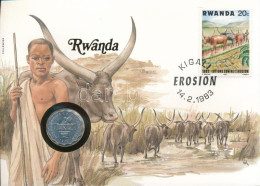 Ruanda 1970. 2Fr Felbélyegzett Borítékban, Bélyegzéssel, Német Nyelvű Leírással T:UNC Rwanda 1970. 2 Francs In Envelope  - Unclassified