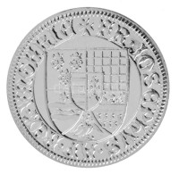 DN "Milleniumi Veret I. Mátyás Dénárjának Mintájára 1896" Modern Ag Utánveret "BP." Jelzéssel, Kapszulában (0,94g) T:P / - Unclassified