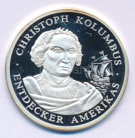 Németország DN "Christoph Kolumbus - Entdecker Amerikas / Eroberung Der Weltmeere" Jelzett Ag Emlékérem Kapszulában (8,5 - Unclassified