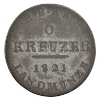 Német Államok / Szászország-Hildburghausen 1821. 6kr Ag T:3 German Sates / Saxe-Hildburghausen 1821. 6 Kreuzer Ag C:F Kr - Unclassified