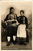 ** T2/T3 Dubrovnik, Ragusa; Konavljani/ Konavle Népviselet, Folklór / Croatian Folklore, Traditional Costumes. Fotograf  - Unclassified