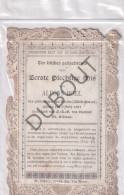 Delcampe - Devotieprent Met Kant - Heilige Eerste Mis - Alfons Boel, Witte Paters, Sint Niklaas 9 Juli 1901 (F662) - Imágenes Religiosas