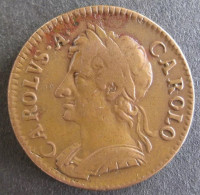 Grande Bretagne,  Farthing 1672 Charles II, En Cuivre, TTB/VF. KM# 436.1 - A. 1 Farthing