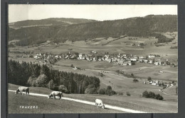 SCHWEIZ Switzerland SUISSE O 1956 TRAVERS, Used - Travers