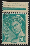 France N°660** Variété Surcharge Décalée. - Unused Stamps