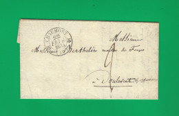 LAC 1835 Chaumont Haute Marne > Doulevant Le Chateau Berthelin M. De Forges Texte Avocat Chenes Manquants Coupe De  Bois - 1801-1848: Vorläufer XIX