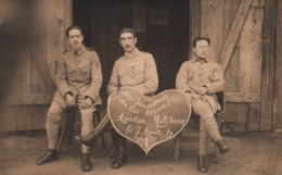 Delcampe - Militaria - Carte Photo - Le Survivants Du Tir Aérien , Aviation Militaire - 7 Août 1919 - Regimente
