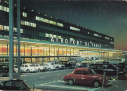 CARTOLINA  PARIS FRANCIA AEROPORT DE PARIS-ORLY L' ENTREE DE L' AEROGARE VIAGGIATA 1963     Y83 - Flugwesen