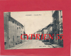CPA - COUSSEY (Vosges)   Grande Rue - éditeur DENNE - écrite Timbrée 1931 - Coussey