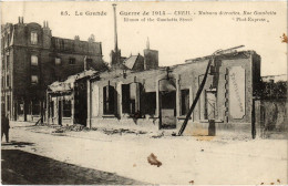 Delcampe - CPA Creil Rue Gambetta Guerre (1186742) - Creil