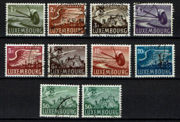 Luxembourg 1946 - Y/T 7/15 - Poste Aérienne - Gebraucht